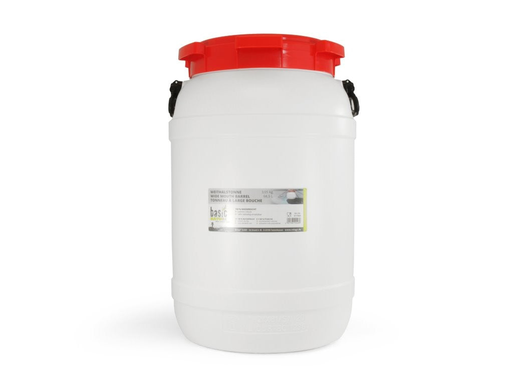 Πλαστικό Βαρέλι με Φαρδύ Στόμιο Basic Nature 68,5lt | www.lightgear.gr