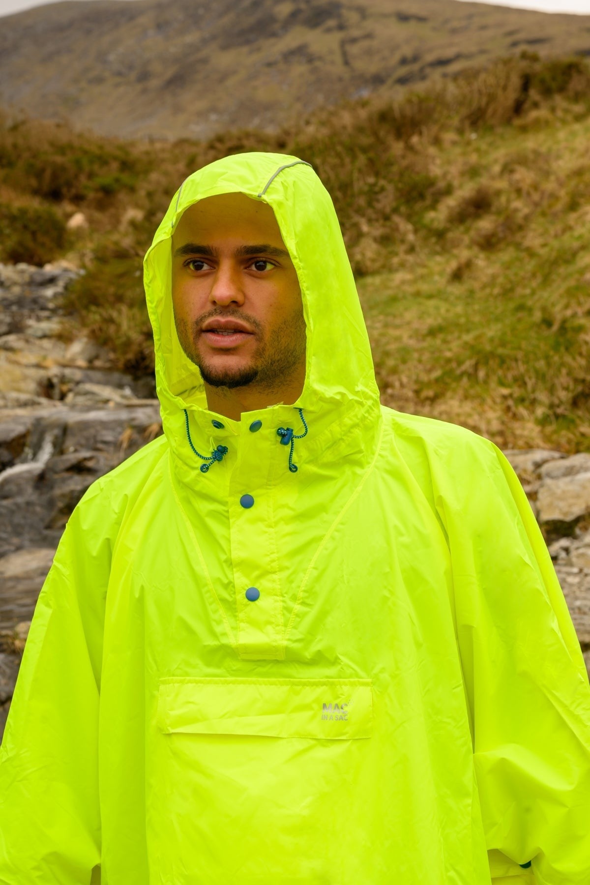 Πόντσο Mac In A Sac Κίτρινο Neon | www.lightgear.gr