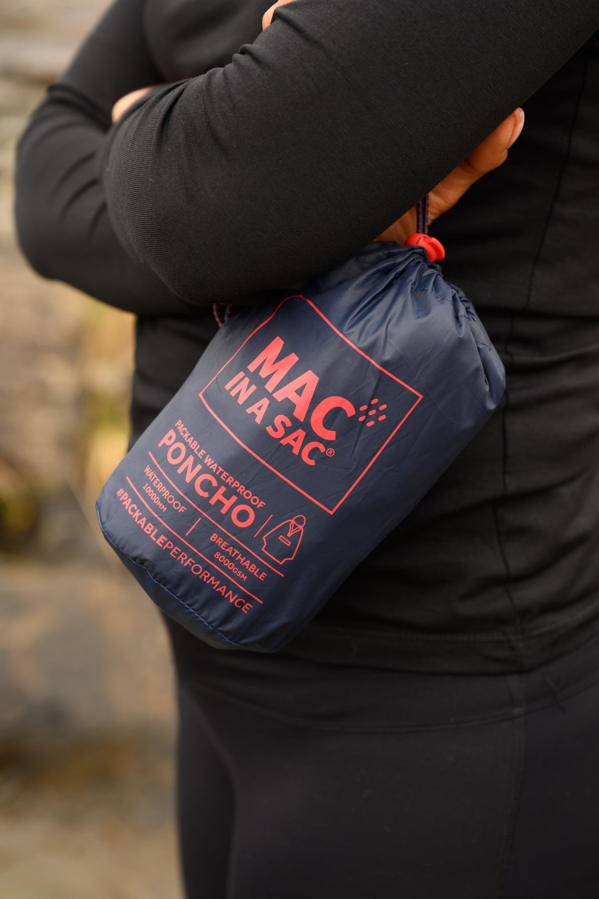Πόντσο Mac In A Sac Μπλε | www.lightgear.gr