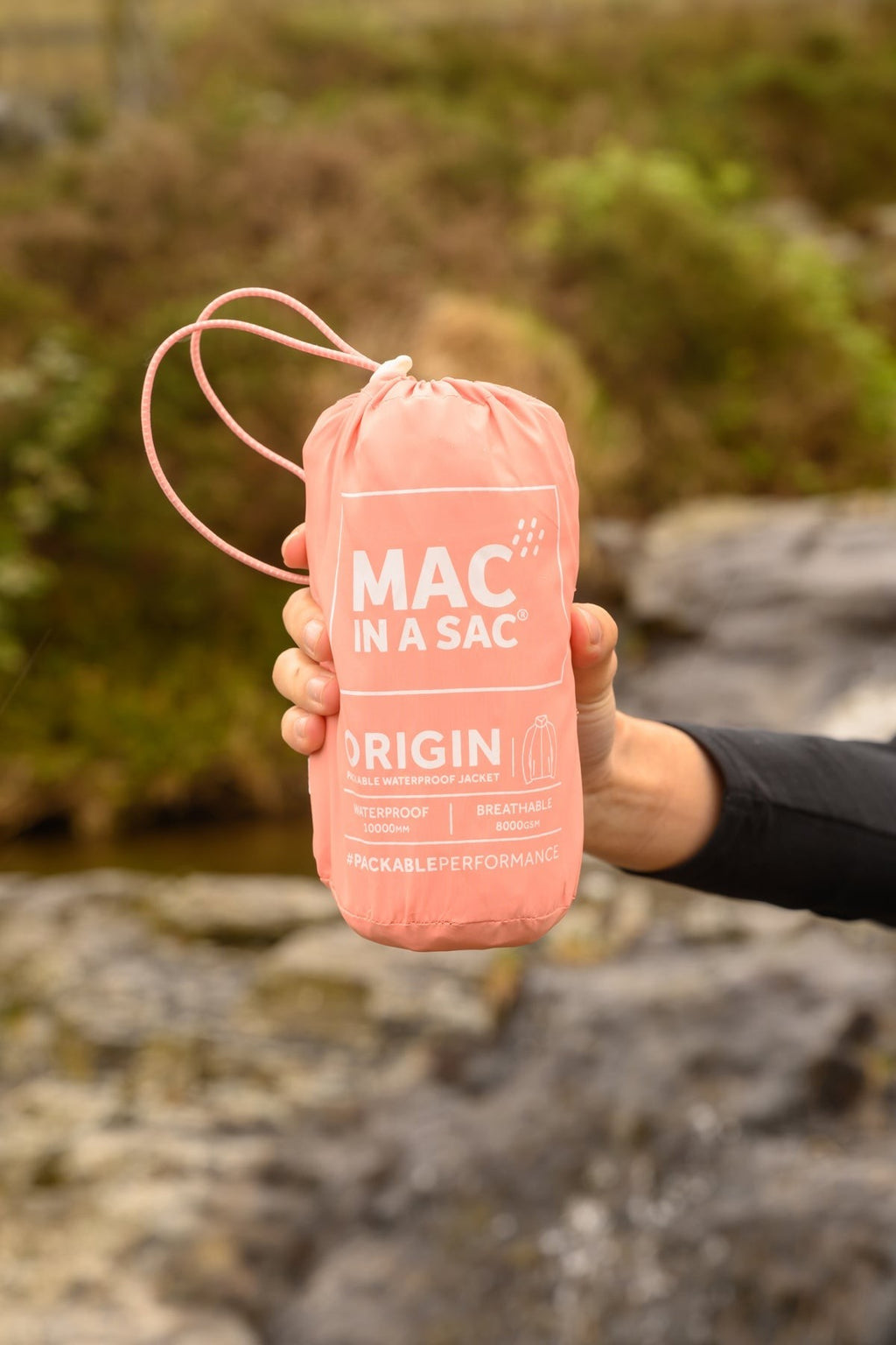 Αδιάβροχο Origin 2 Mac In A Sac Ανοιχτό Κοραλλί | www.lightgear.gr