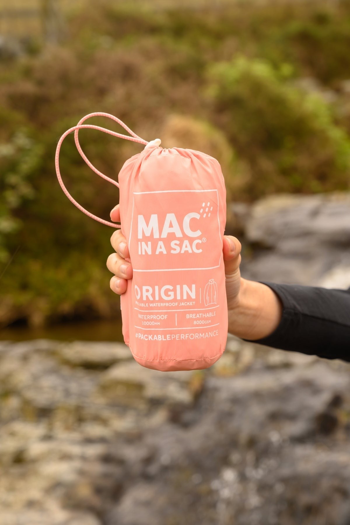 Αδιάβροχο Origin 2 Mac In A Sac Ανοιχτό Κοραλλί | www.lightgear.gr