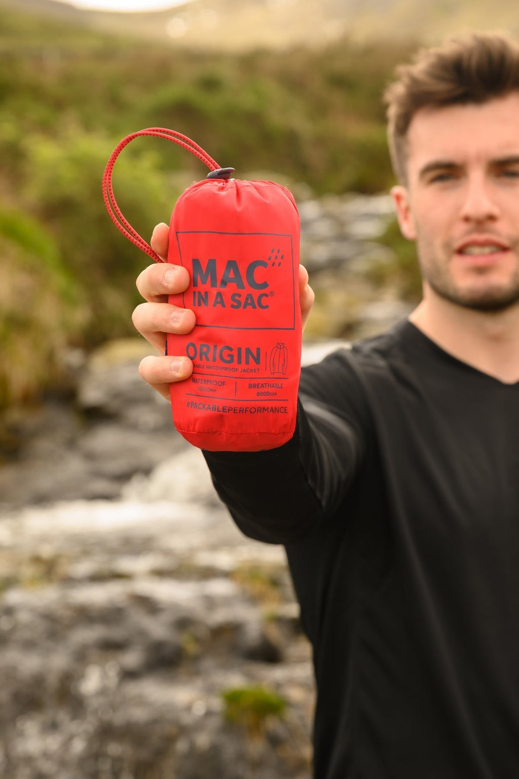 Αδιάβροχο Origin 2 Mac In A Sac Κόκκινο | www.lightgear.gr