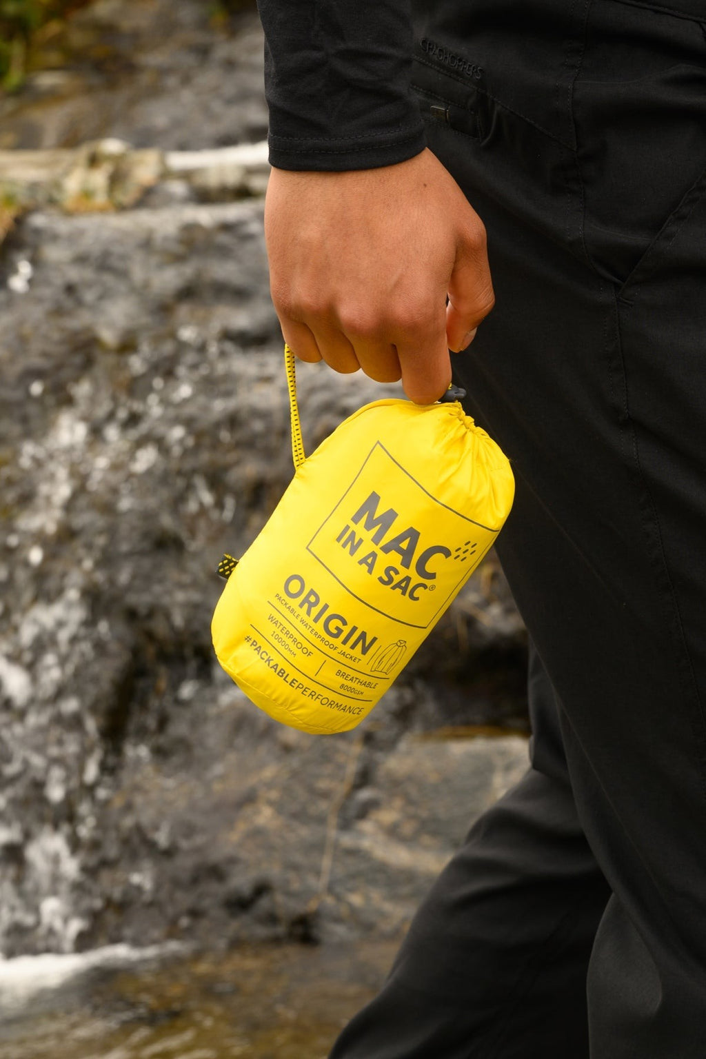 Αδιάβροχο Origin 2 Mac In A Sac Κίτρινο | www.lightgear.gr