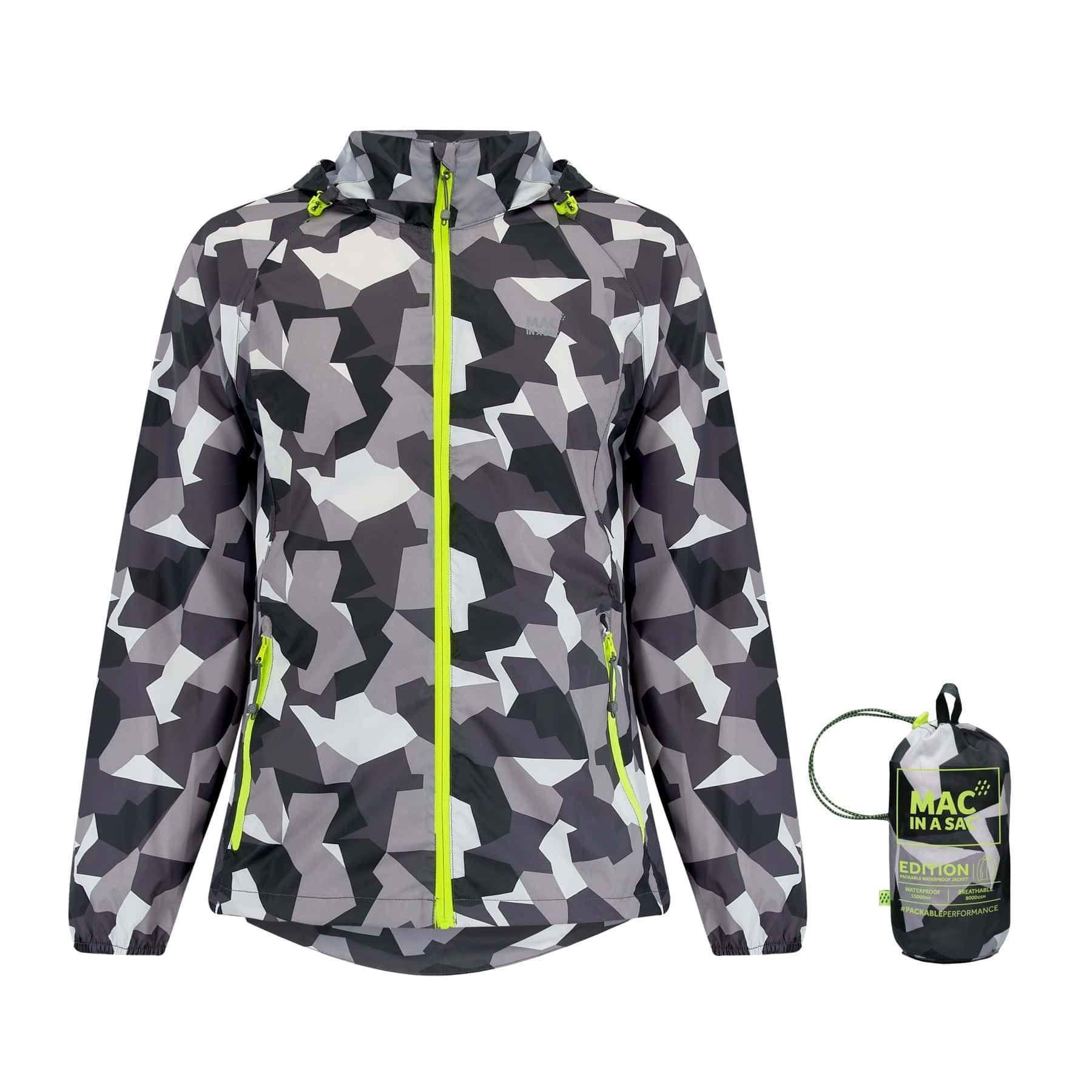 Αδιάβροχο Origin 2 Mac In A Sac Edition Άσπρο Camo | www.lightgear.gr