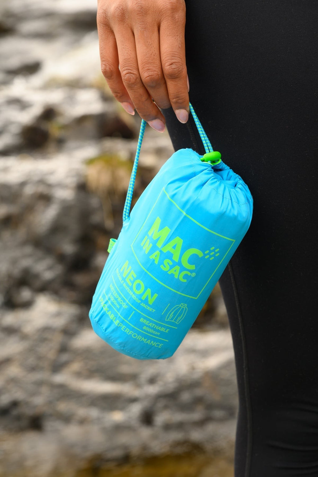 Αδιάβροχο Origin 2 Mac In A Sac Neon Blue | www.lightgear.gr