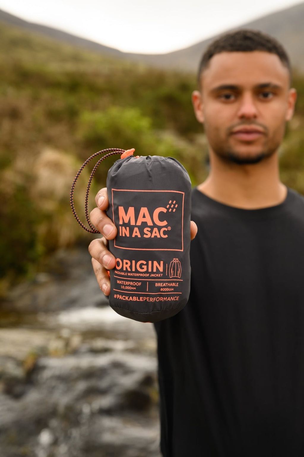Αδιάβροχο Origin 2 Mac In A Sac Σκούρο Γκρι | www.lightgear.gr