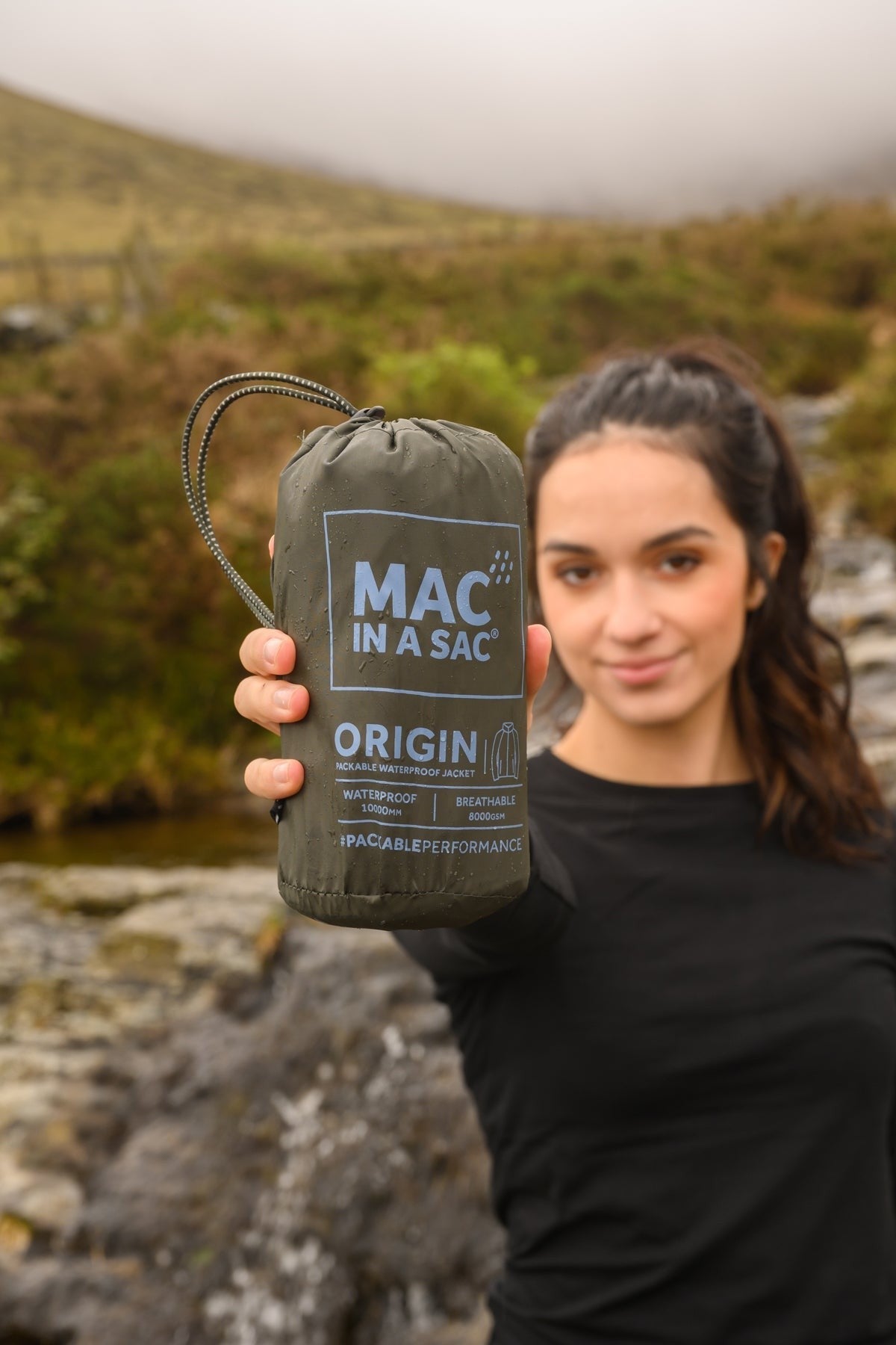 Αδιάβροχο Origin 2 Mac In A Sac Χακί | www.lightgear.gr