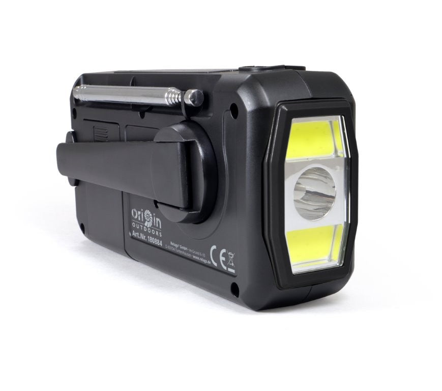 Ραδιόφωνο με Δυναμό Origin Outdoors Multi DAB+ 4.000 mAh | www.lightgear.gr