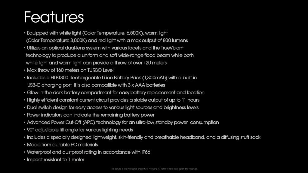 Φακός Κεφαλής Led Nitecore UT27 Pro Black + 2xHBL1300 | www.lightgear.gr