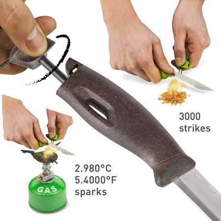 Μαχαίρι με Σπινθηριστή Light My Fire Swedish Bio Cocoshell | www.lightgear.gr
