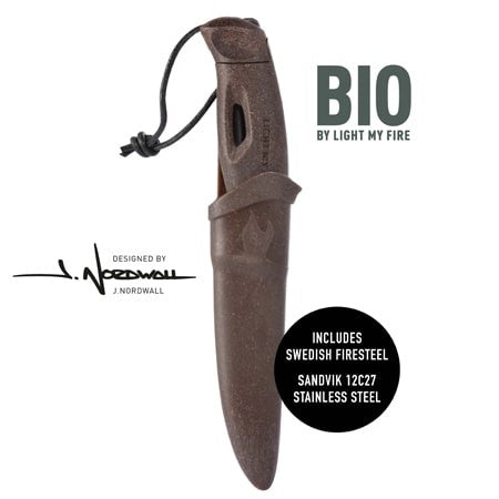 Μαχαίρι με Σπινθηριστή Light My Fire Swedish Bio Cocoshell | www.lightgear.gr