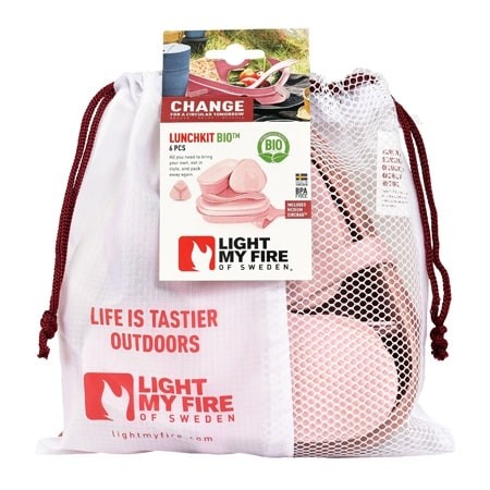 Σετ Φαγητού Light My Fire Bio Dusty Pink 6τεμ | www.lightgear.gr