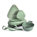 Σετ Φαγητού Light My Fire Outdoor Bio Πράσινο 8τεμ | www.lightgear.gr