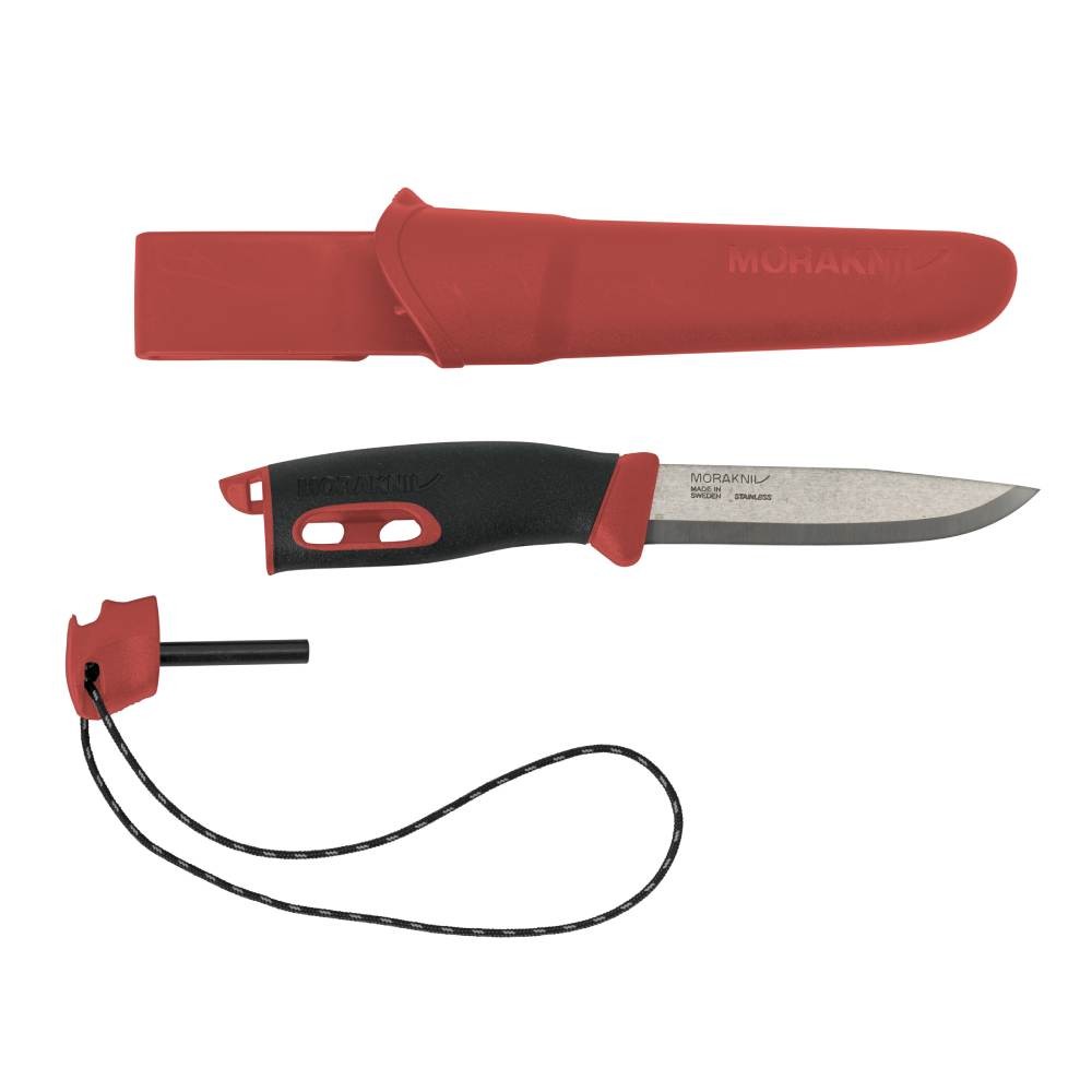 Μαχαίρι Morakniv Companion Spark Κόκκινο | www.lightgear.gr