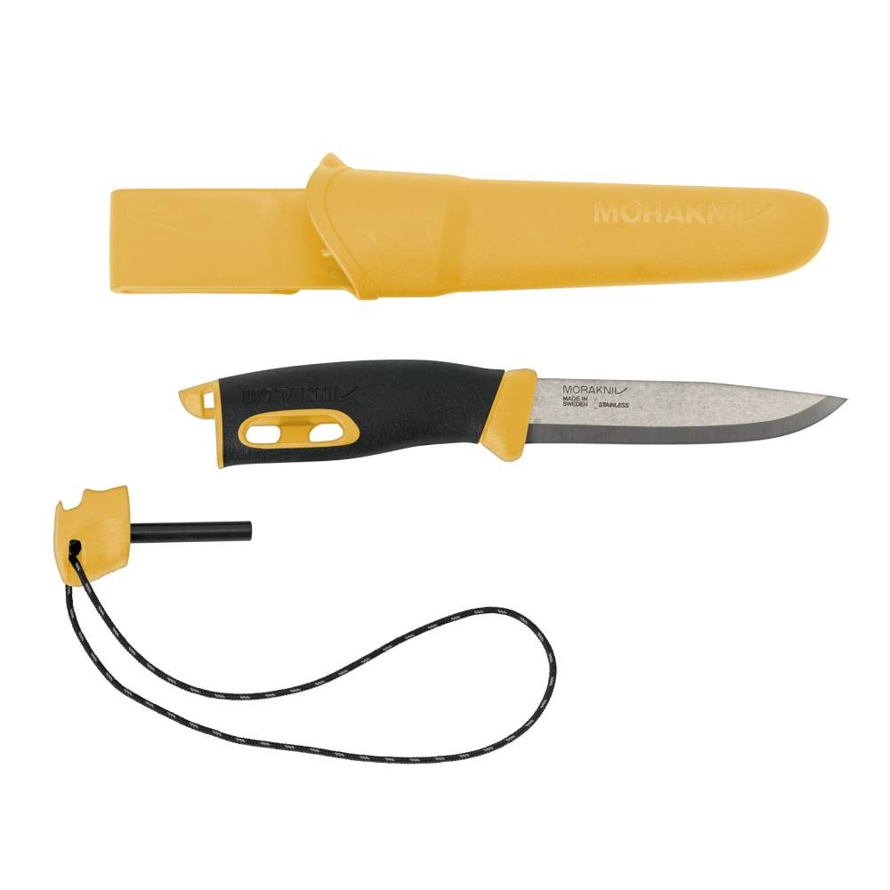 Μαχαίρι Morakniv Companion Spark Κίτρινο | www.lightgear.gr