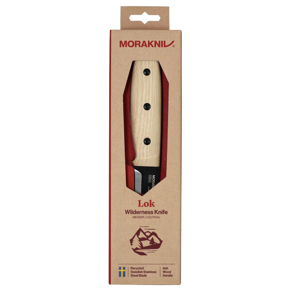 Μαχαίρι Morakniv Lok Blackblade Ashwood | www.lightgear.gr