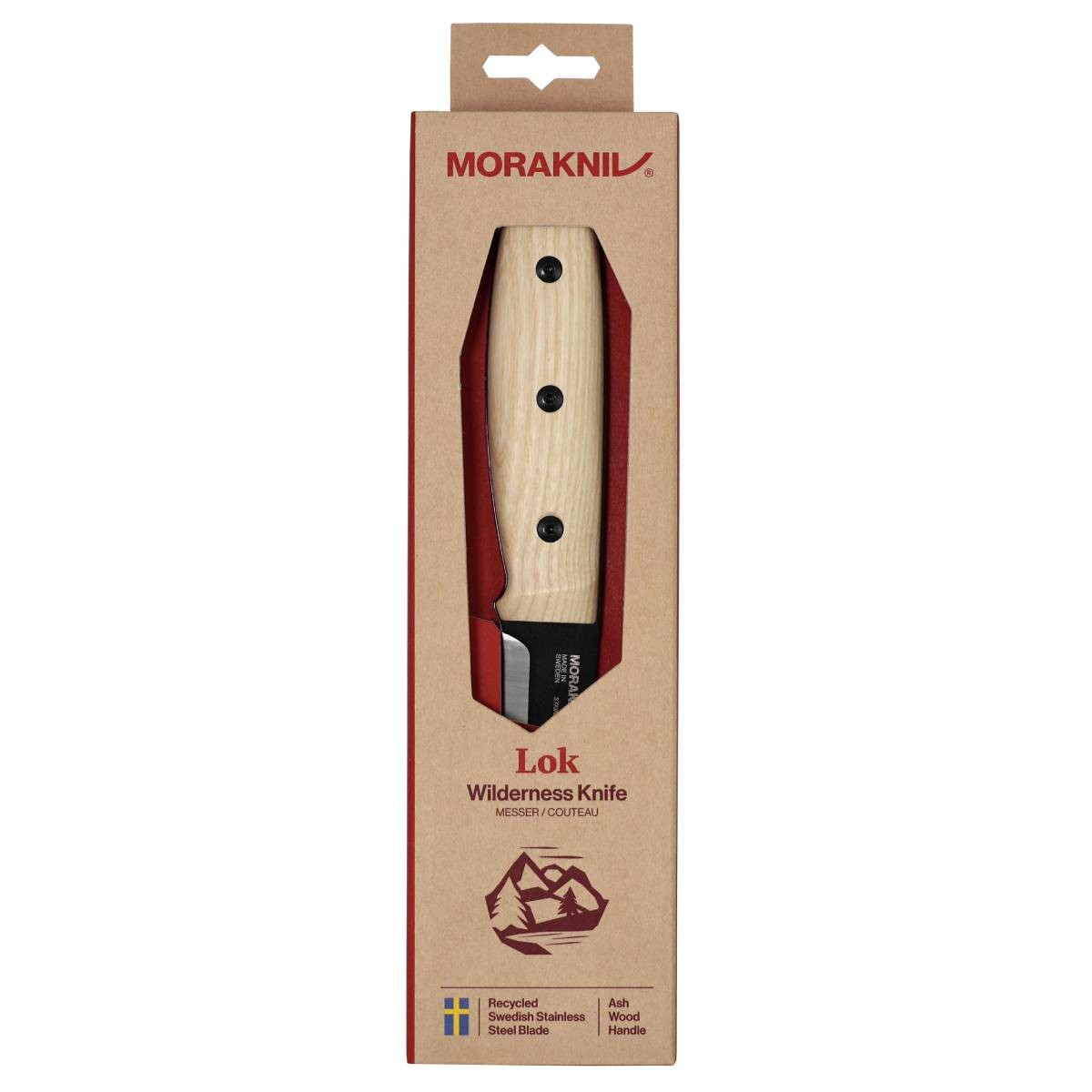 Μαχαίρι Morakniv Lok Blackblade Ashwood | www.lightgear.gr