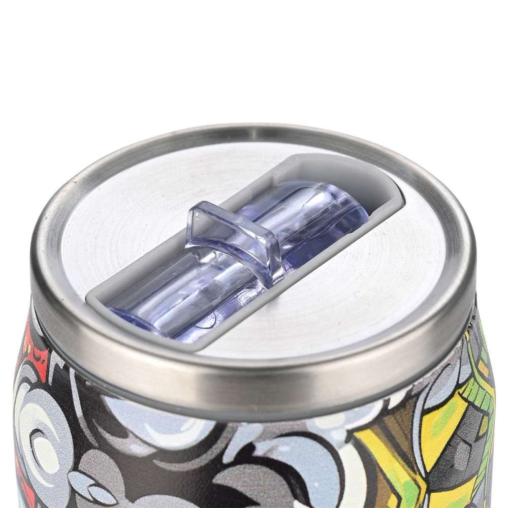 Ανοξείδωτο Θερμός με Καλαμάκι Estia Save the Aegean 500ml | www.lightgear.gr