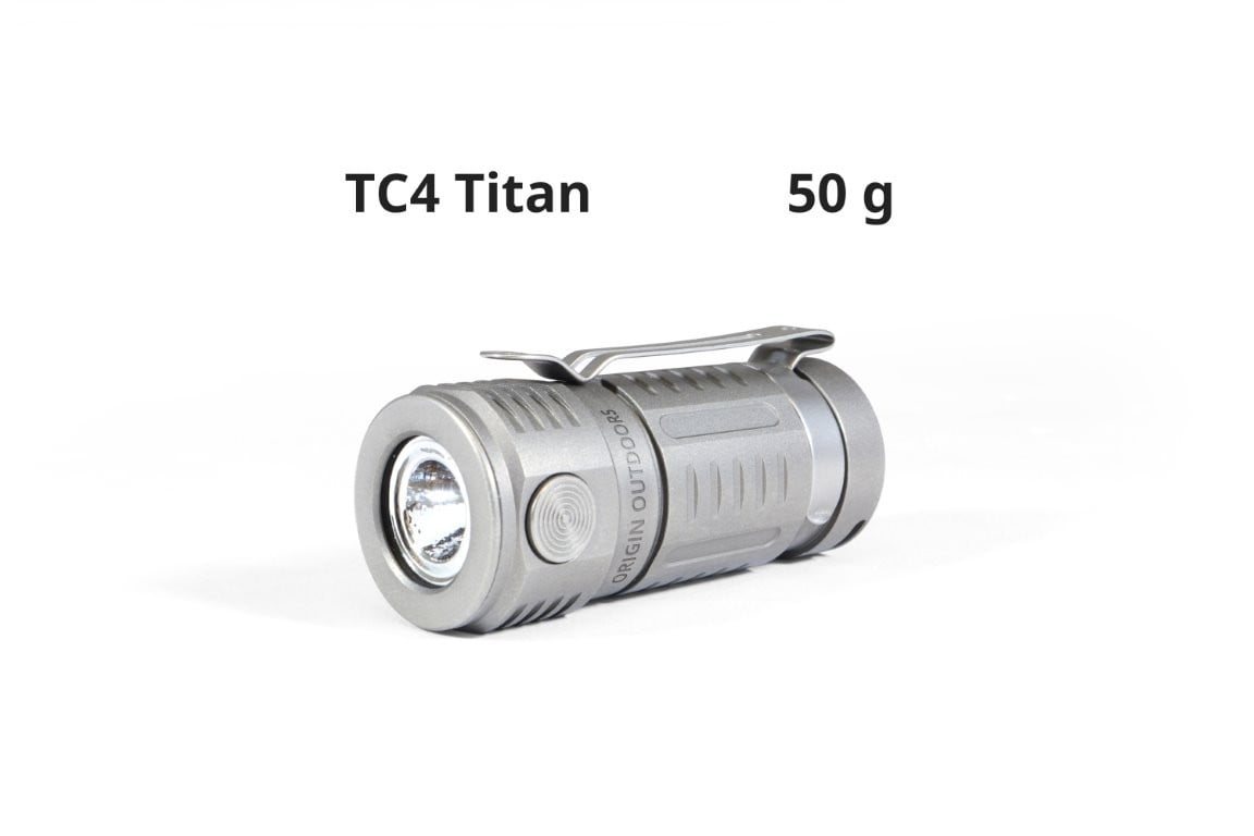 Φακός Τιτανίου Origin Outdoors LED Pocket Light Titan 700 Lumens | www.lightgear.gr