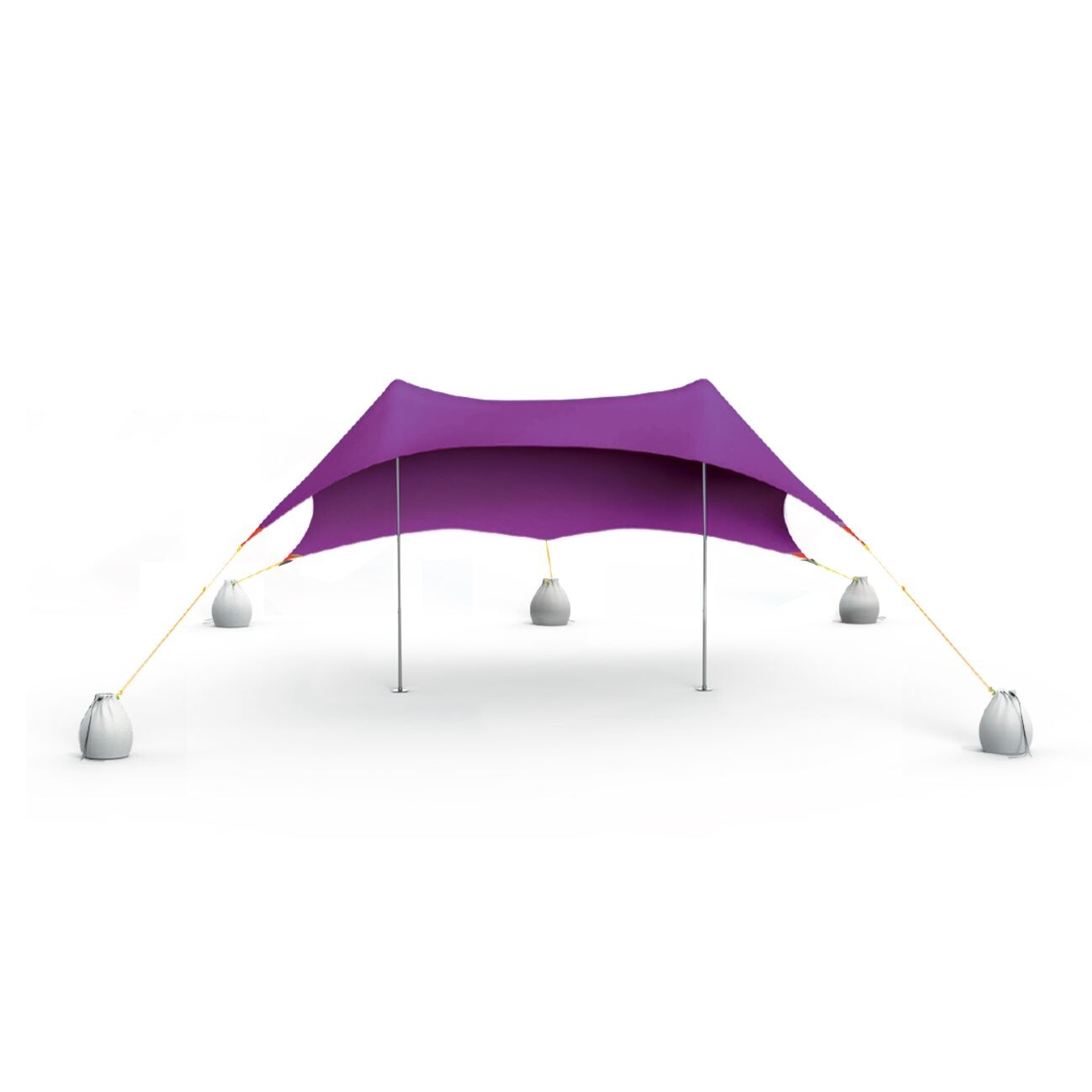 Ελαστική Τέντα Παραλίας Salty Tribe Aeolians 3x2,5m Sparkling Grape | www.lightgear.gr