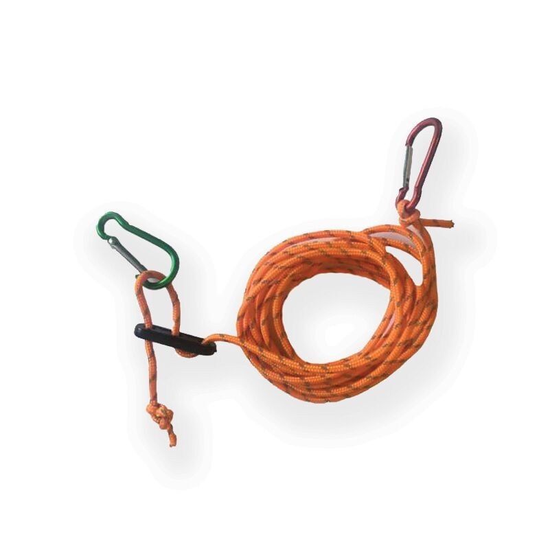 Ανταλλακτικό Σκοινί με Carabiner για Ελαστική Τέντα Παραλίας Salty Tribe | www.lightgear.gr