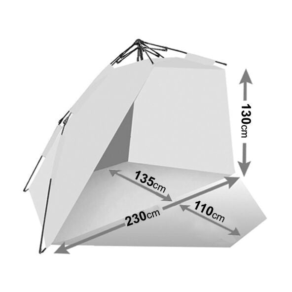 Σκίαστρο Παραλίας Salty Tribe Jaega Μπλε | www.lightgear.gr