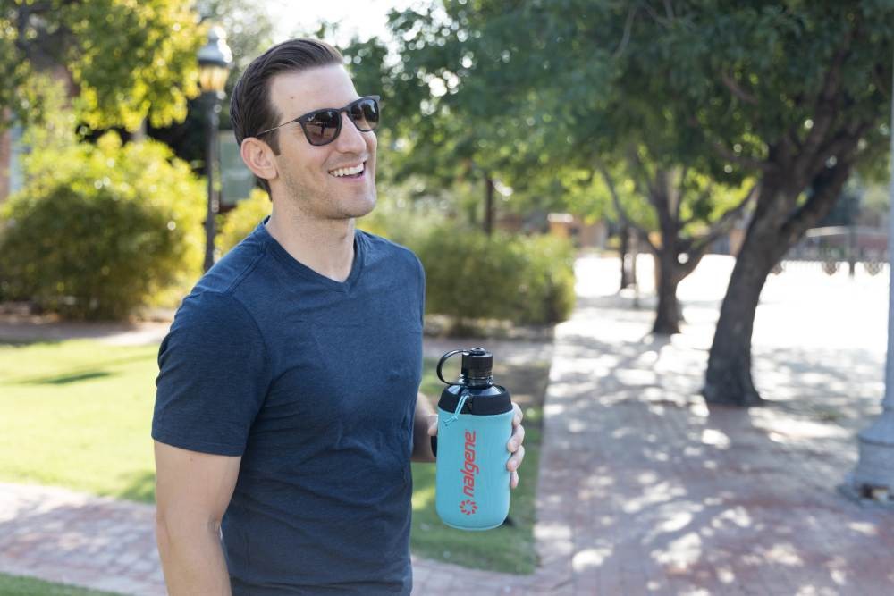 Θήκη Nalgene Cool Stuff 1lt Τυρκουάζ | www.lightgear.gr