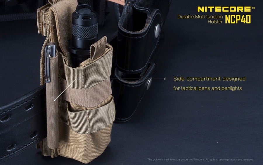 Θήκη Φακού Nitecore NCP40 Black | www.lightgear.gr