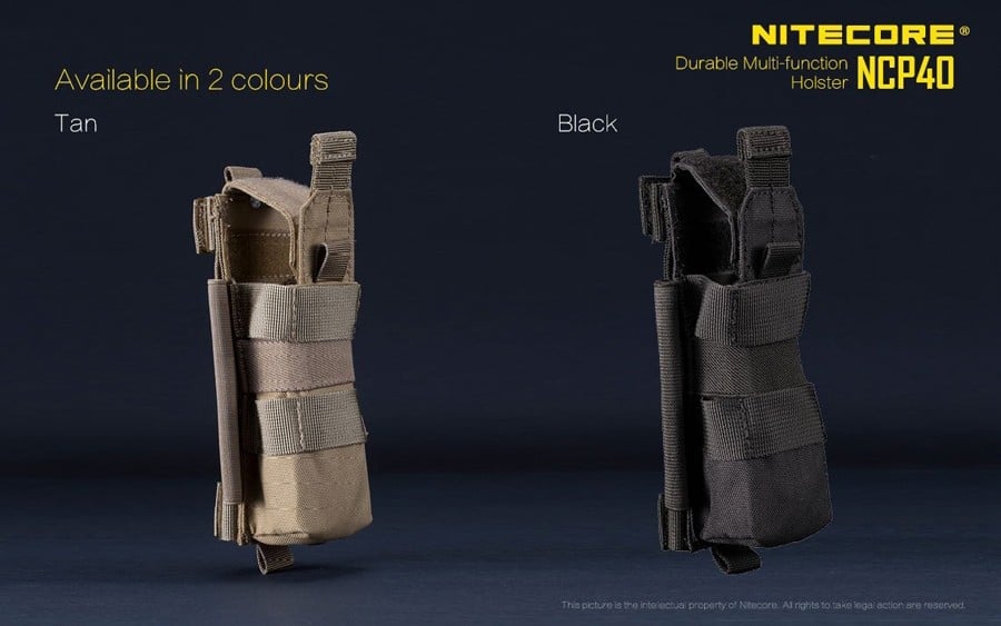 Θήκη Φακού Nitecore NCP40 Black | www.lightgear.gr
