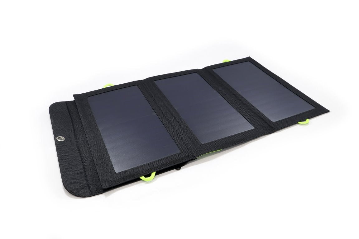 Αναδιπλούμενο Φωτοβολταϊκό Πάνελ Powerbank 5V/21W | www.lightgear.gr