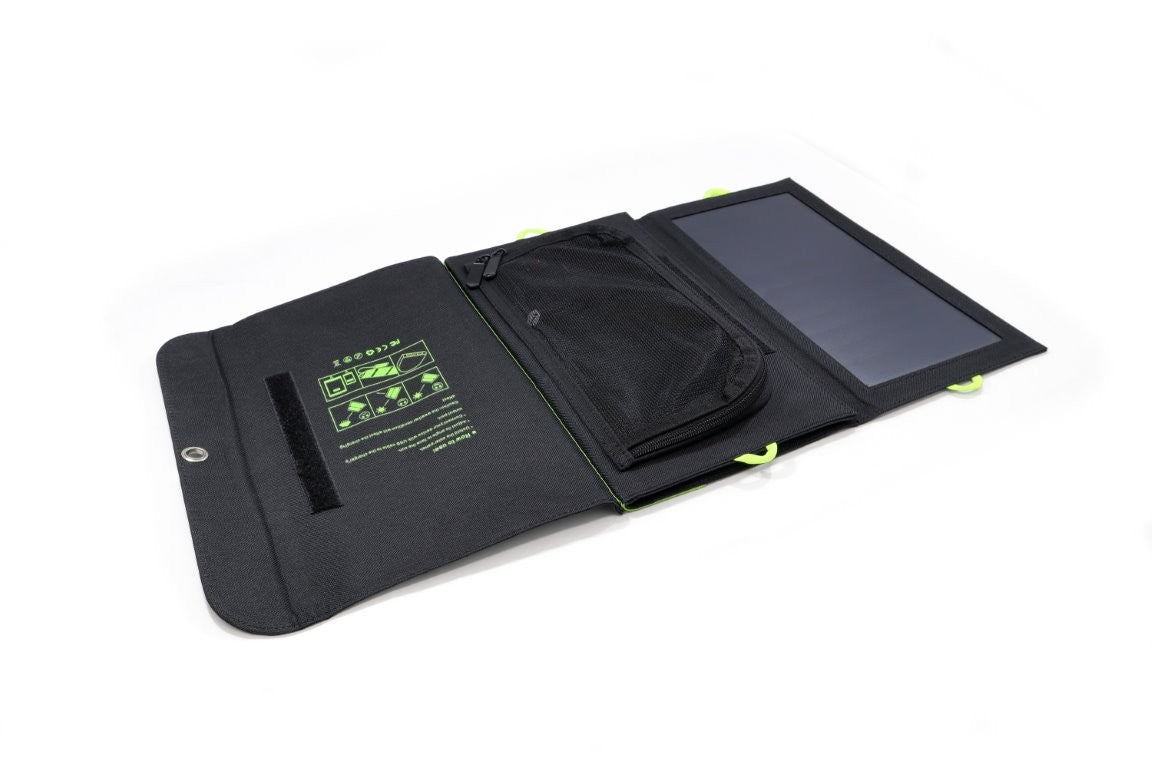 Αναδιπλούμενο Φωτοβολταϊκό Πάνελ Powerbank 5V/21W | www.lightgear.gr