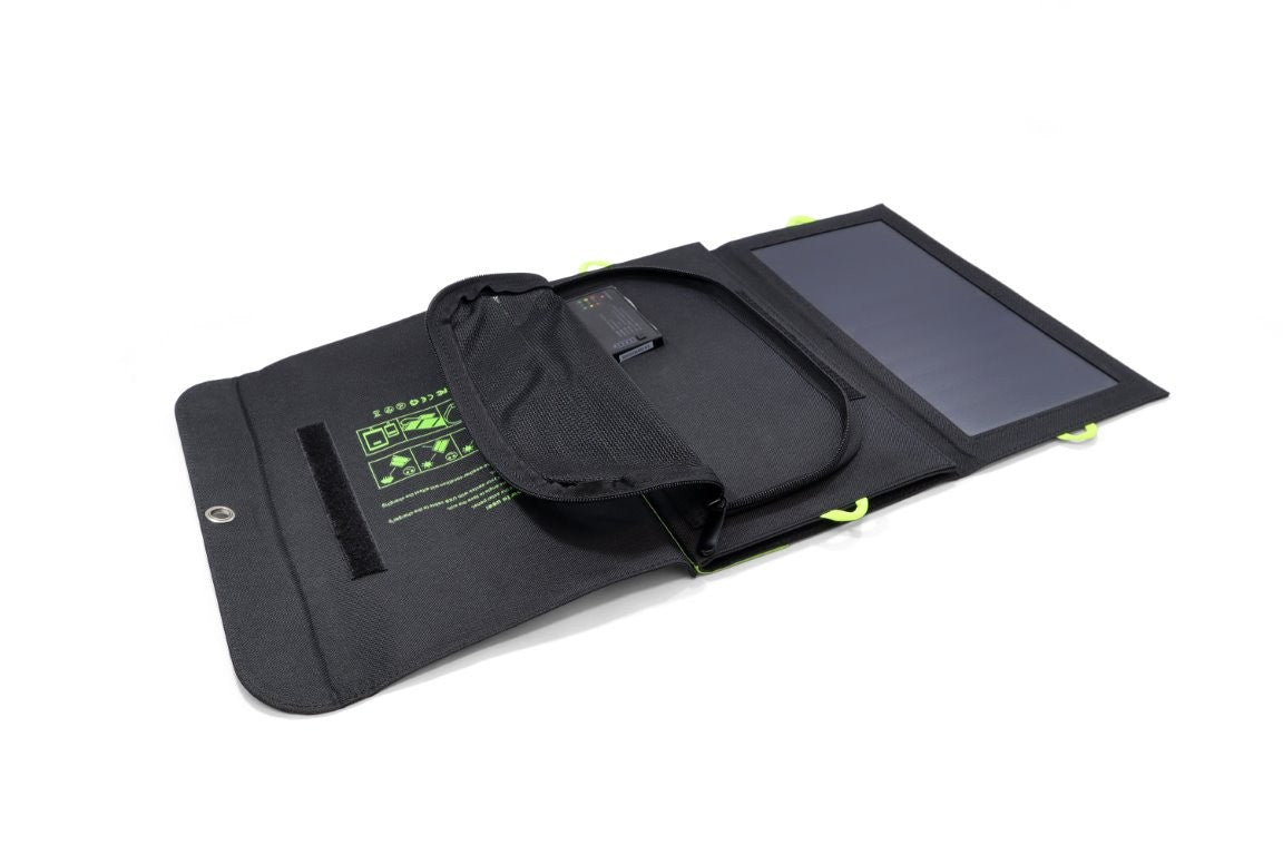 Αναδιπλούμενο Φωτοβολταϊκό Πάνελ Powerbank 5V/21W | www.lightgear.gr