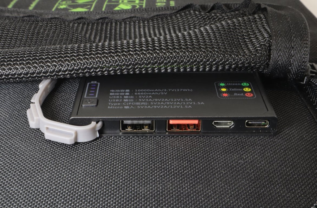 Αναδιπλούμενο Φωτοβολταϊκό Πάνελ Powerbank 5V/21W | www.lightgear.gr