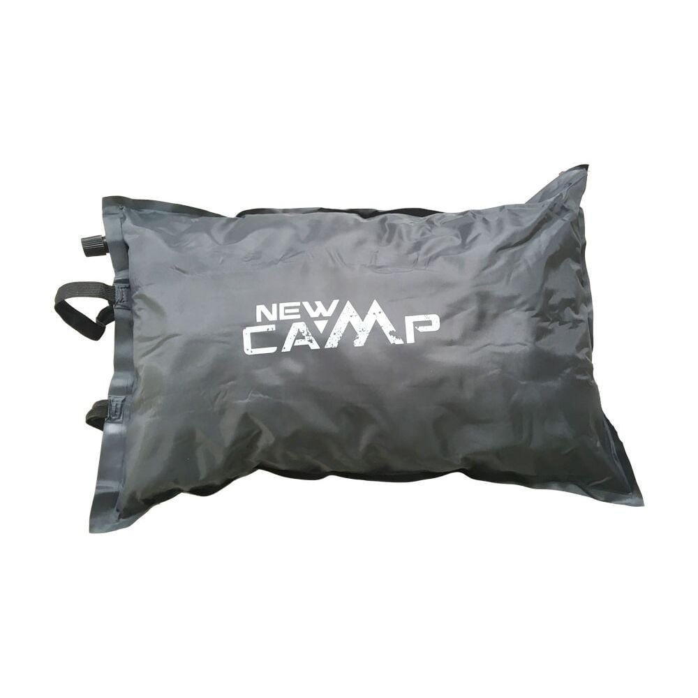 Αυτοφούσκωτο Μαξιλάρι New Camp Γκρι | www.lightgear.gr