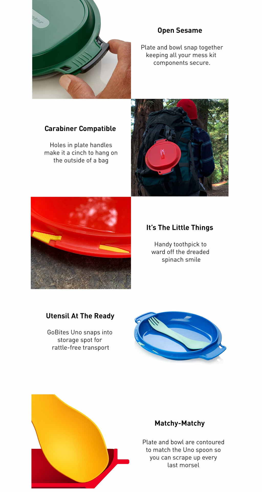 Σετ Φαγητού Humangear GoKit 4τεμ | www.lightgear.gr