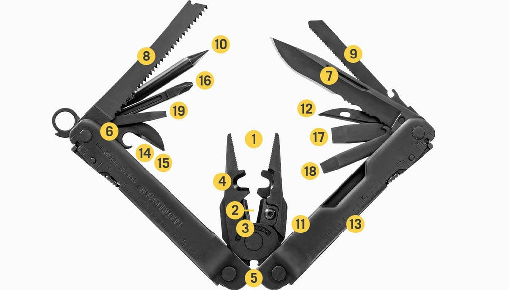 Πολυεργαλείο Leatherman SUPER Tool 300 EOD Black + Θήκη | www.lightgear.gr