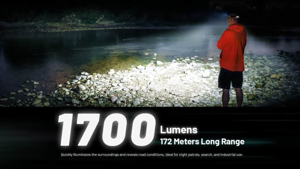 Επαναφορτιζόμενος Φακός Κεφαλής LED Nitecore NU45 | www.lightgear.gr