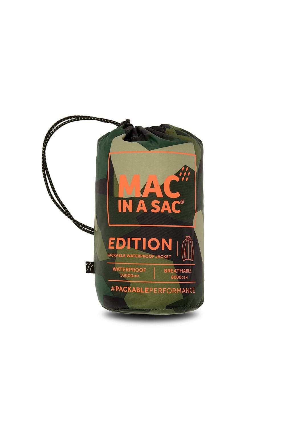 Αδιάβροχο Origin 2 Mac In A Sac Edition Πράσινο Camo | www.lightgear.gr
