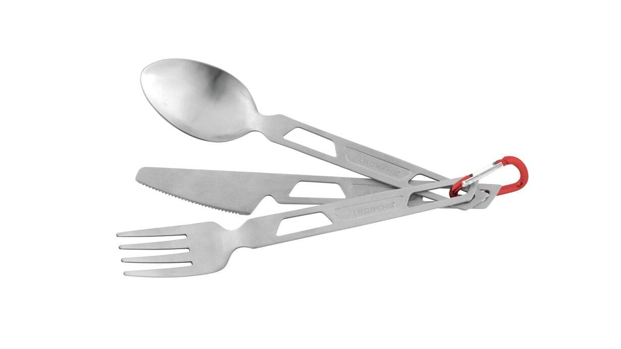 Σετ Μαχαιροπίρουνο Robens Sierra Steel Cutlery Set | www.lightgear.gr