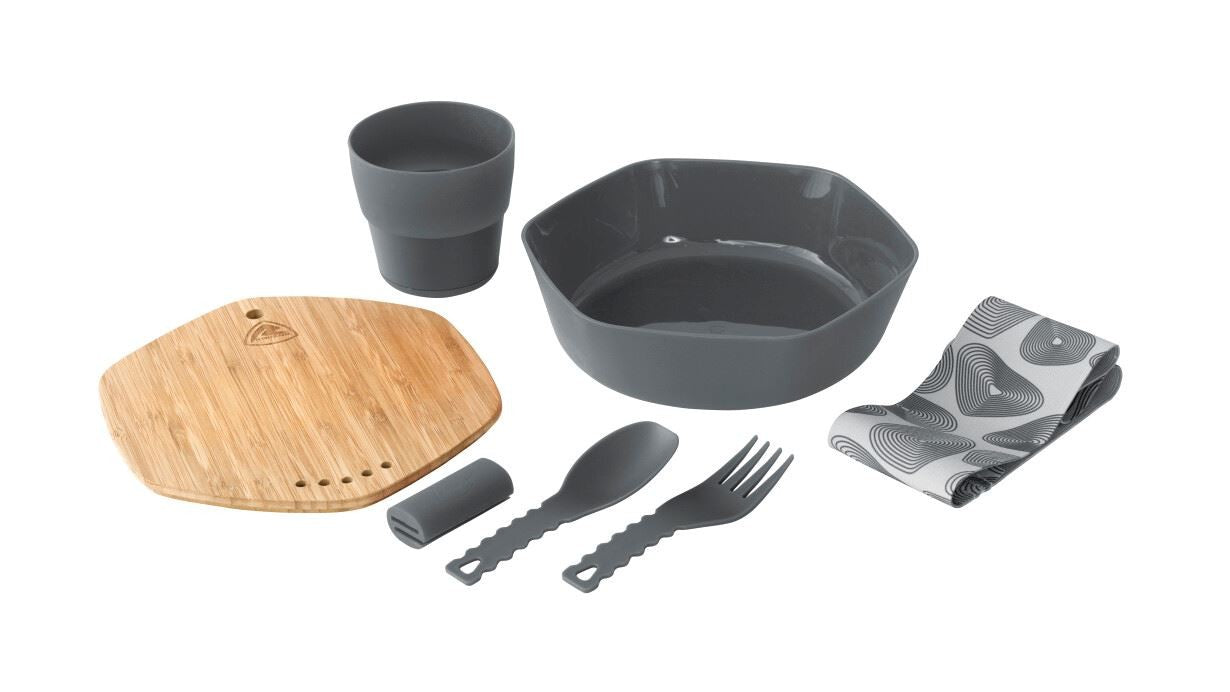 Σετ Φαγητού Robens Leaf Meal Kit Ανθρακί 8τεμ | www.lightgear.gr