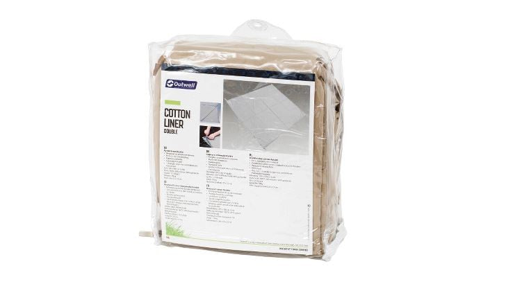 Διπλό Σεντόνι Υπνόσακου Outwell Cotton Liner Double | www.lightgear.gr