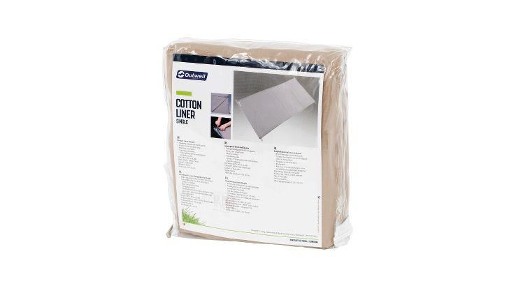 Σεντόνι Υπνόσακου Outwell Cotton Liner Single | www.lightgear.gr