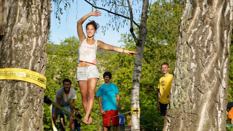 Ιμάντας Ισορροπίας Slackline Gibbon Classic Line | www.lightgear.gr