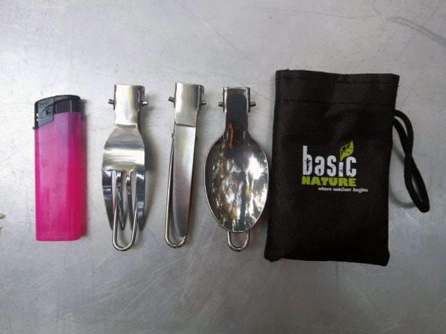 Σετ Μαχαιροπίρουνο Basic Nature Biwak MiniTrek | www.lightgear.gr
