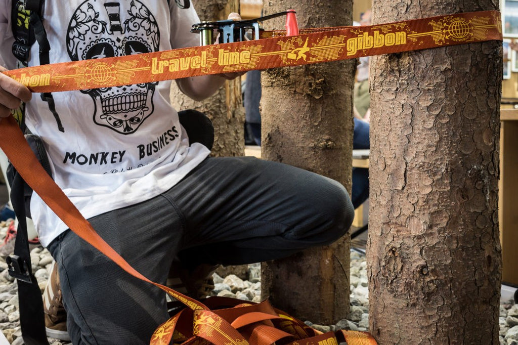 Ιμάντας Ισορροπίας Slackline Gibbon Travelline | www.lightgear.gr