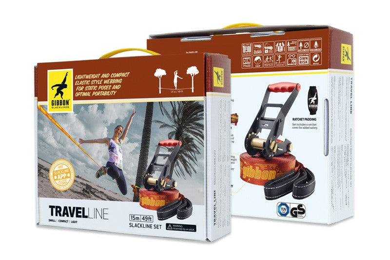 Ιμάντας Ισορροπίας Slackline Gibbon Travelline | www.lightgear.gr