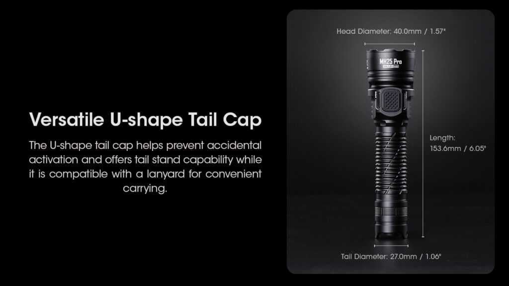 Επαναφορτιζόμενος Φακός Nitecore Multitask MH25 Pro | www.lightgear.gr