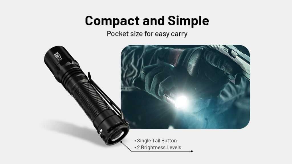 Επαναφορτιζόμενος Φακός Nitecore Multitask MT2C Pro | www.lightgear.gr