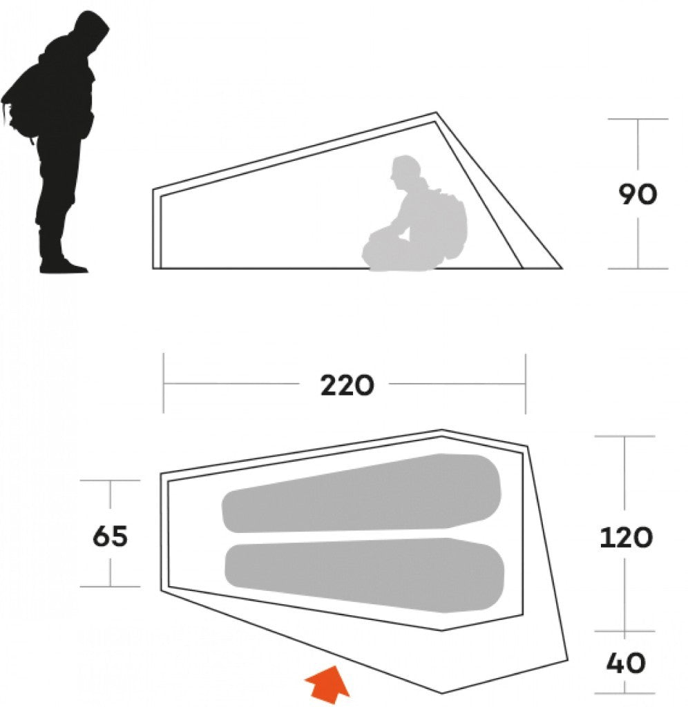Σκηνή Ferrino Tent Piuma 2 | www.lightgear.gr