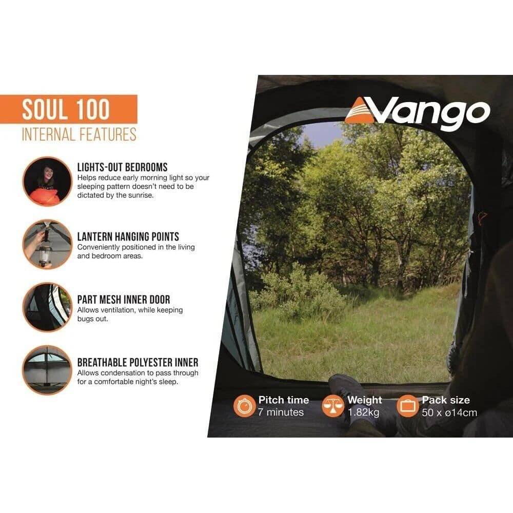 Σκηνή Vango Soul 100 | www.lightgear.gr
